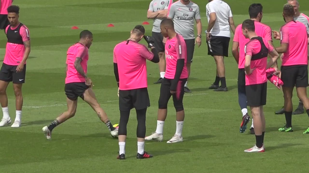 Mbappe trains with European golden boot in sights ahead of match against Reims