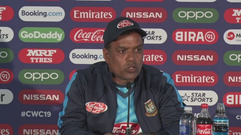 ICC CWC'19: Bangladesh Spin coach, Sunil Joshi reacts after warm up match against India