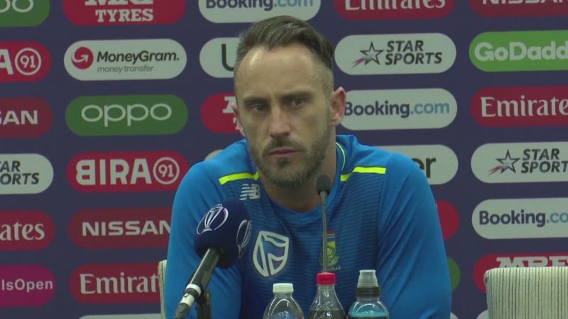 Cricket World Cup 2019: Faf du Plessis planned to start England game with Tahir a year ago