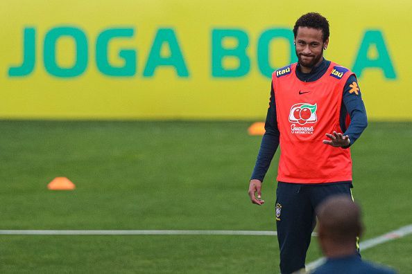 COPA America: Neymar scores at Brazil training camp