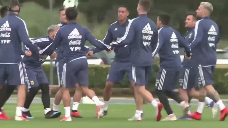 Messi trains with Argentina ahead of Copa America | Watch Video