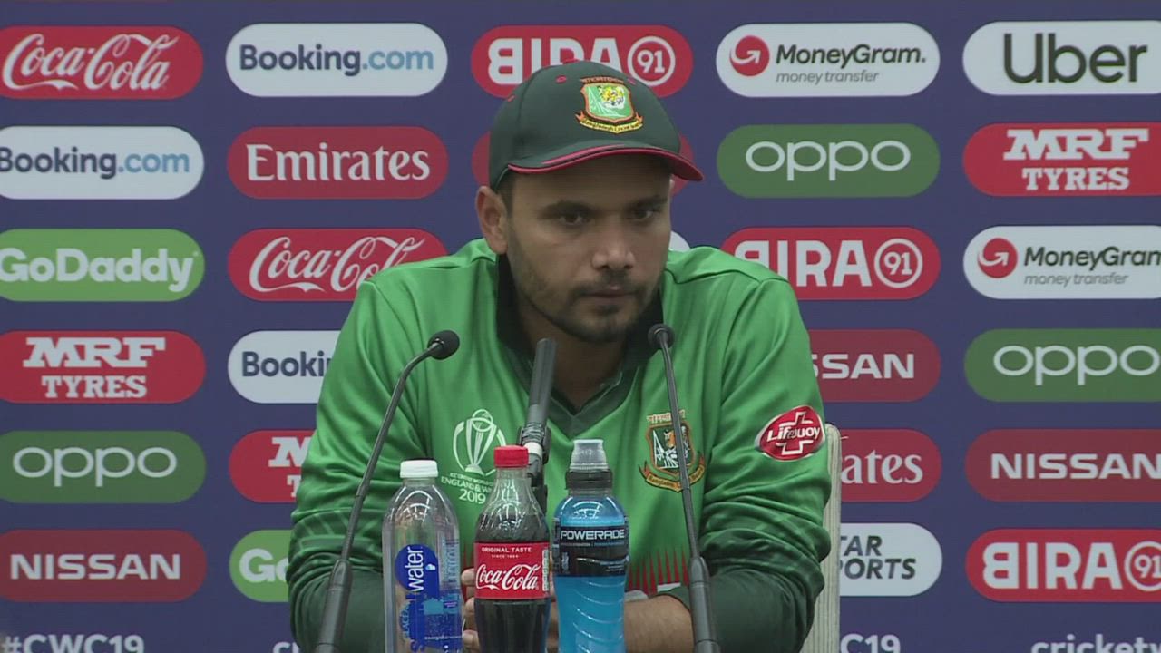 World Cup 2019: 'The mistake was our batting not keeping error' Insists Mortaza after Bangladesh loss to New Zealand