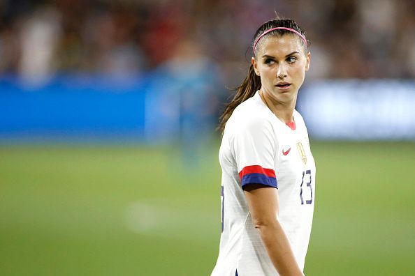 Women's World Cup 2019: Alex Morgan and USA train ahead of Women's World Cup match against Thailand