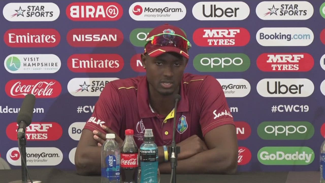 World Cup 2019: "We'd be very foolish not to be confident" says Jason Holder on their chances of winning the World Cup.