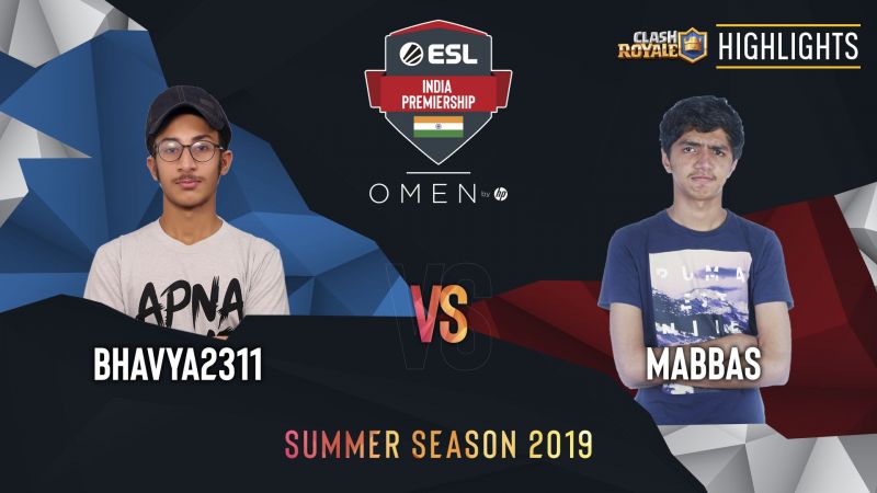 ESL India: Mabbas claims his 4th Win in Clash Royale's Masters League 2019
