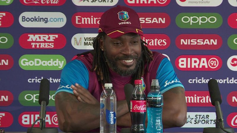 World Cup 2019: Gayle says he's "one of the greats" as West Indies look ahead to World Cup clash against India
