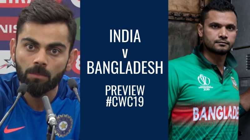 Cricket World Cup - India v Bangladesh: Can India Shrug off Short Boundary, England Loss?