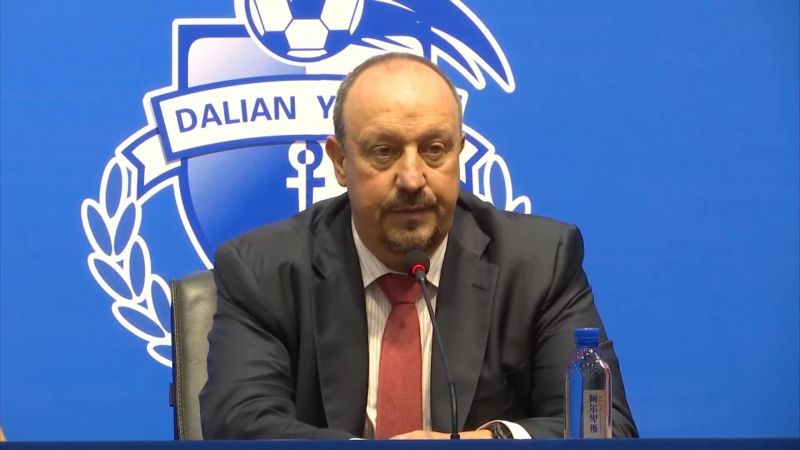 "Rafael Benitez takes control of Dalian Yifang as new manager"