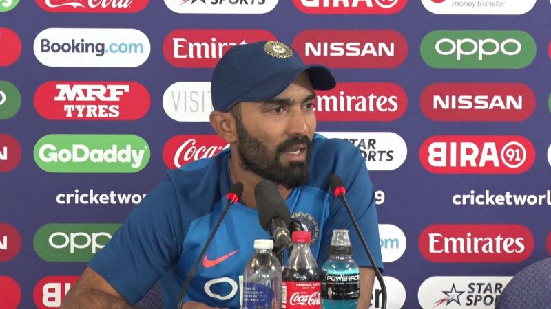 World Cup 2019: "Team Management has been very clear on what my role is" - Dinesh Karthik
