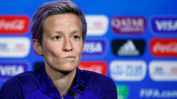Rapinoe criticises FIFA on the eve of the Women's World Cup final