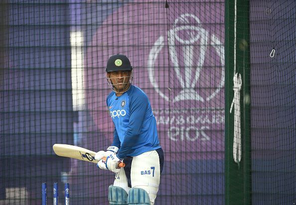 World Cup 2019: MS Dhoni practice ahead of Cricket World Cup semi-final against New Zealand