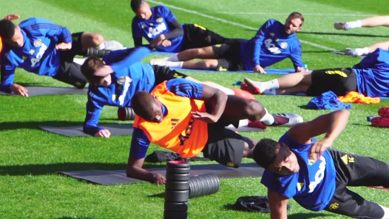Pogba trains with Manchester United ahead of pre-season friendly against Perth Glory