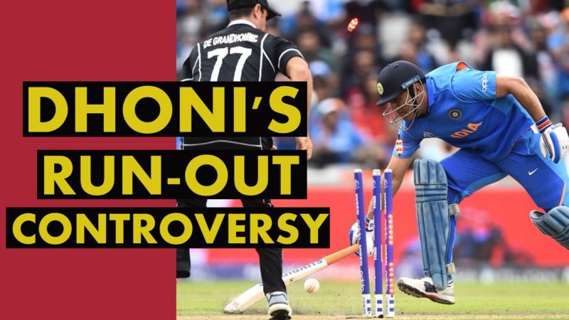 IND Vs NZ SF: Dhoni's run out controversy