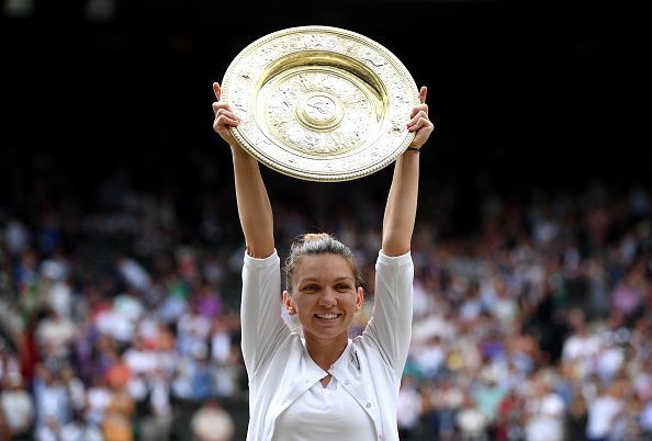 Wimbledon 2019 : Simona Halep creates history by defeating 7 times winner Serena Williams | Watch Highlights
