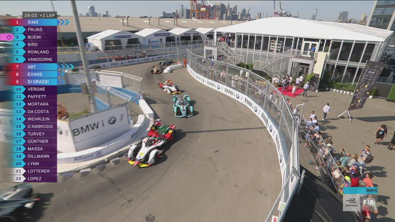 2019 New York City E-Prix| Race Highlights | ABB FIA Formula E Championship