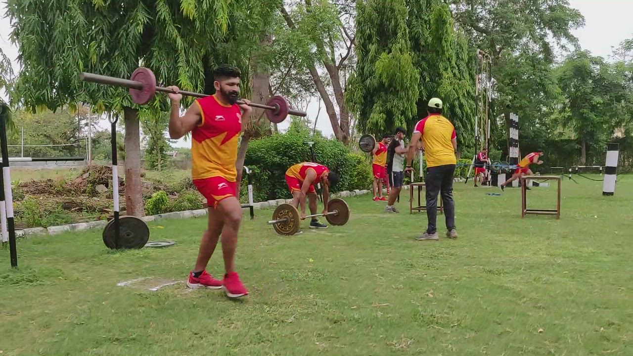 Pro Kabaddi 2019 : Giants gearing up with heavy workout session