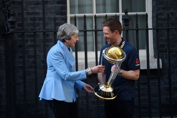 World Cup 2019: British PM May welcomes England cricket team after World Cup win