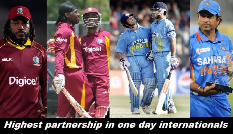 Top 15 Highest Partnership In One Day International Cricket (For All Wicket)