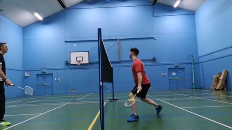 Badminton Skills : Cross court Shot