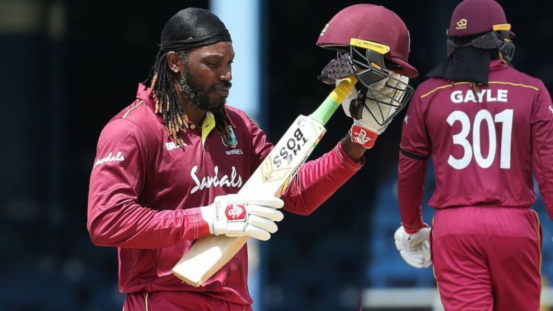 Chris Gayle Performance In One Day International Runs Scored By Year From 1999 To 2019