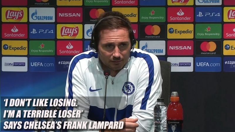 UEFA Super Cup 2019: 'I don't like losing. I'm a terrible loser' says Chelsea's Frank Lampard