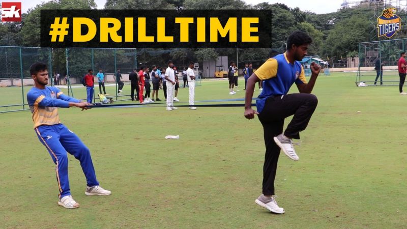KPL 2019: Drill time with Hubli Tigers