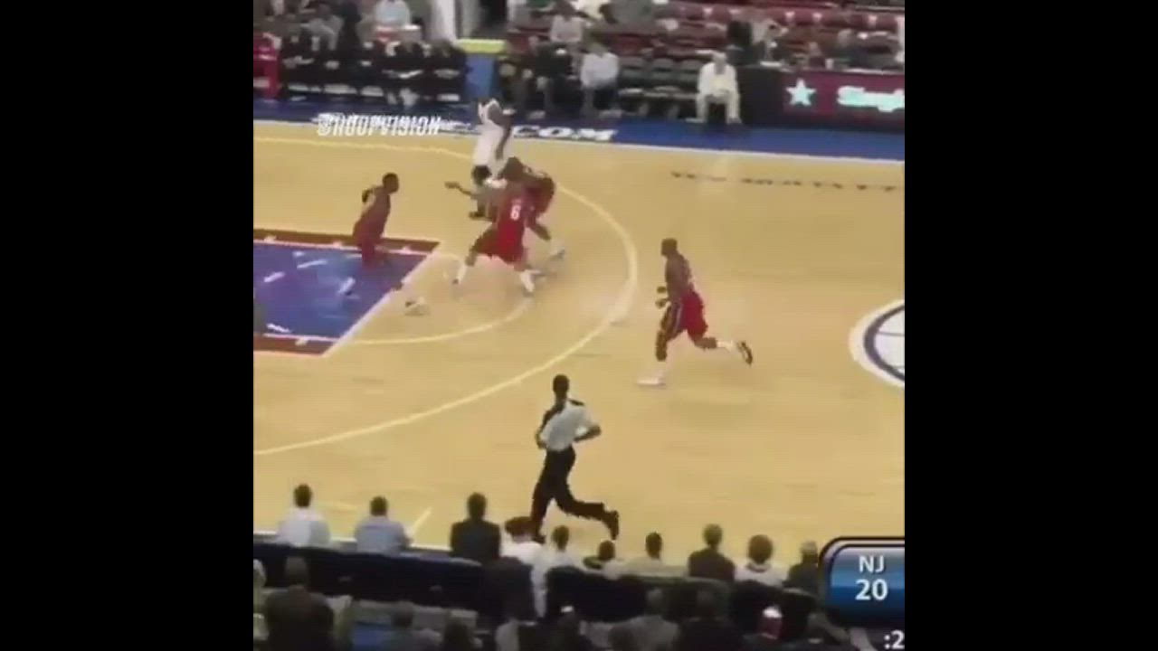 Andre Iguodola: Throwbcak to a mean poster