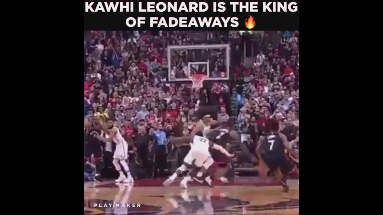 Kawhi Leonard: The king of fadeaway