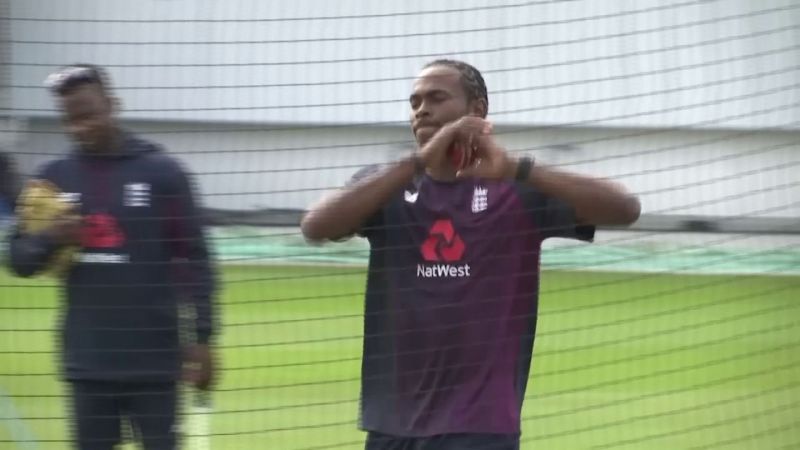 Ashes 2019: Jofra Archer bowls left arm spin during training session ahead of 3rd match.