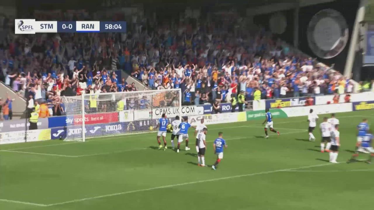 Brilliant Barisic free-kick as Rangers beat St Mirren 1-0 in Scottish Premiership