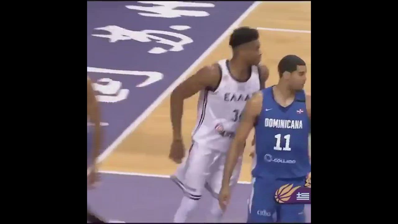 Giannis Antetokounmpo: Breaking ankles and taking names in for Greece
