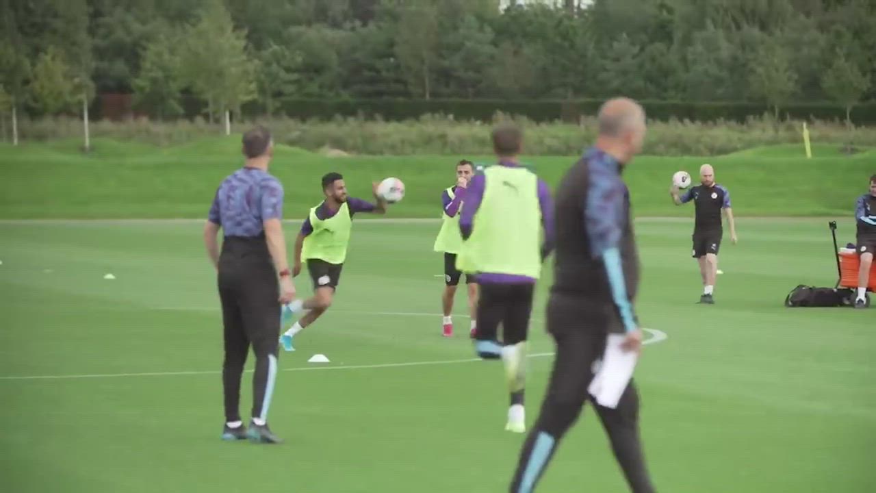 Man City Football Olympics in Training