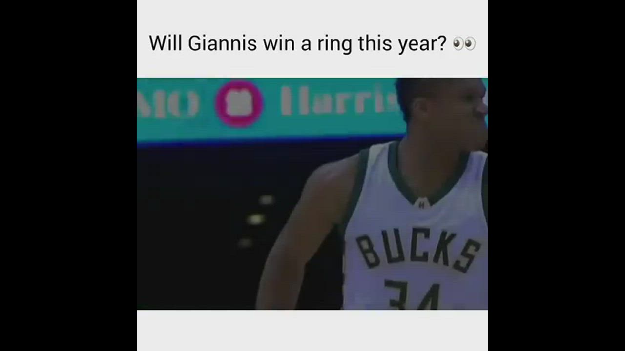Will Giannis win the ring this year?