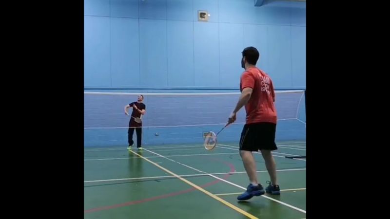 Cross Court Flick Drop!