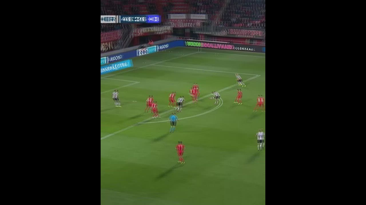 Mauro Junior's acrobatic volley for Heracles against FC Twente