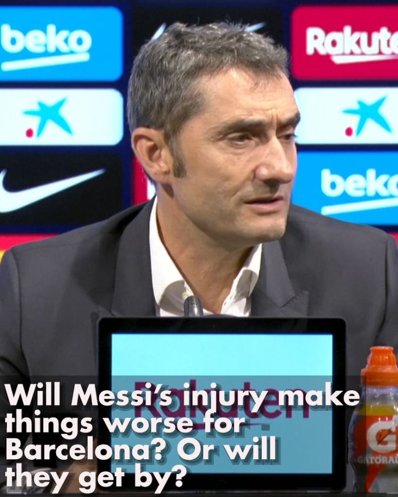 Reaction after Messi helps Barcelona beat Villarreal before exiting at half-time