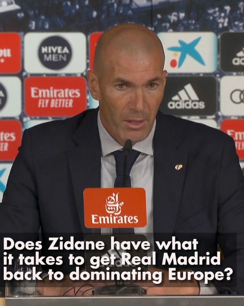 'We are not that good now' - Zidane comments on current form