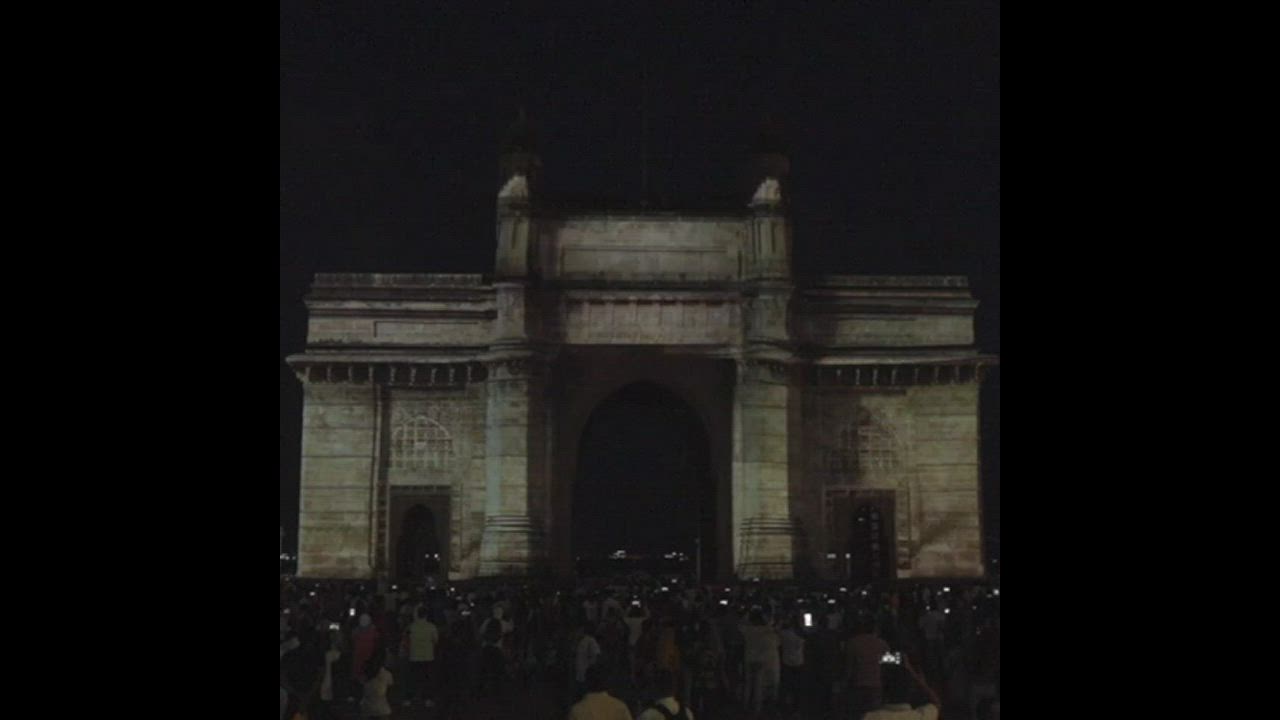 NBA India Games 2019: Gateway of India Light Show