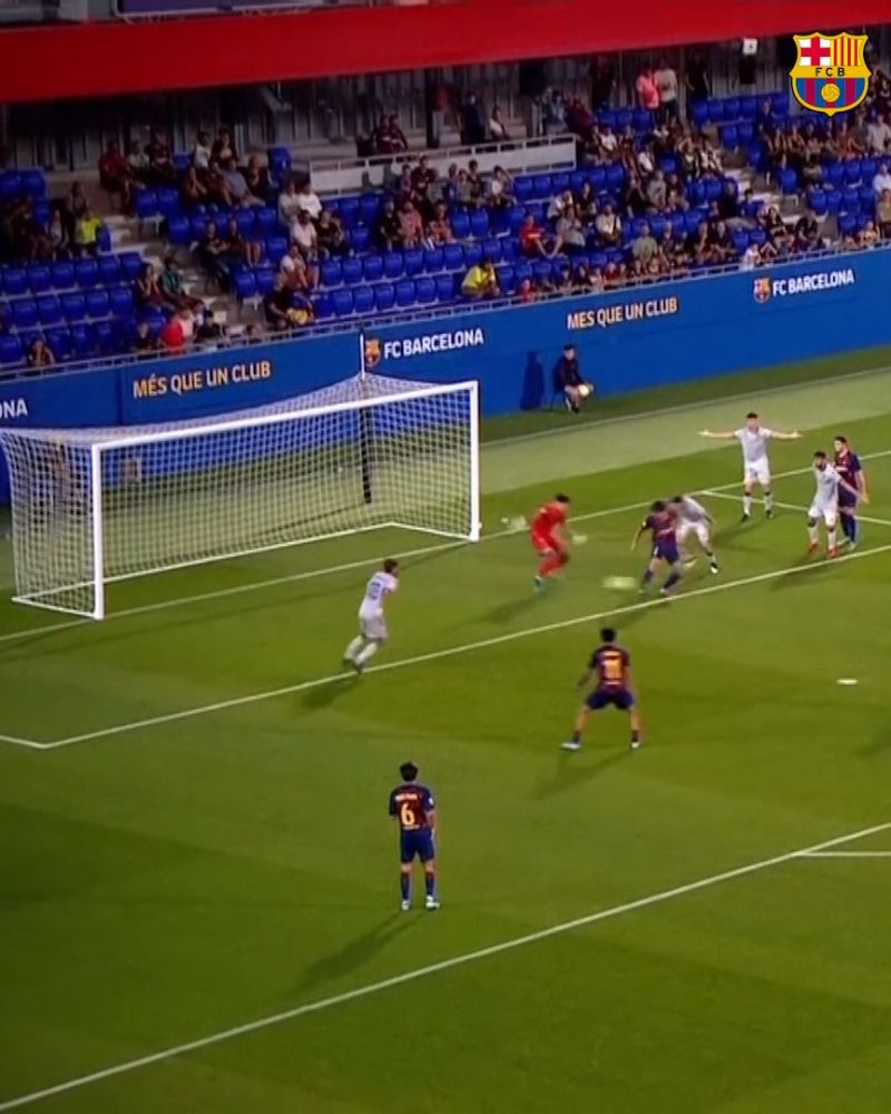 Barcelona Youngster Scores Messi-like Stunning Backheel Goal For Side's ...