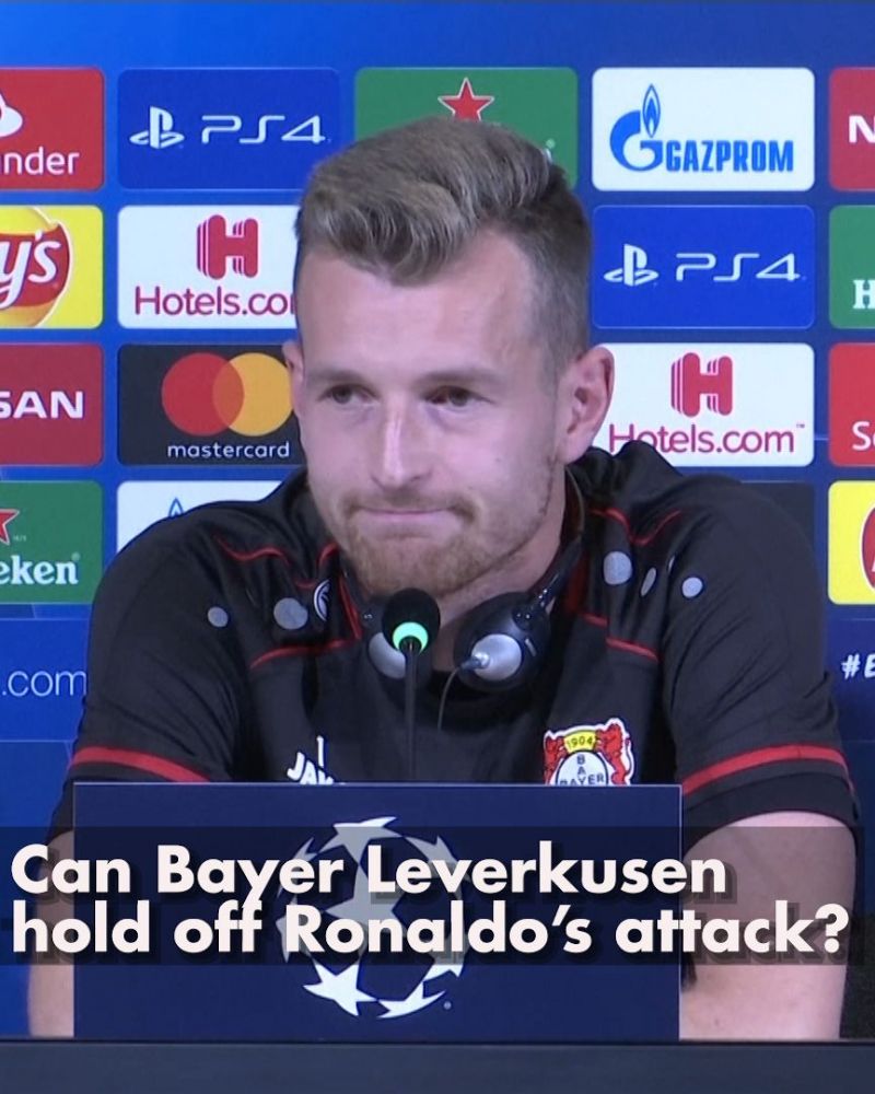 We Cant Stop Him Bayer Leverkusen Keeper On Facing Cristiano Ronaldo