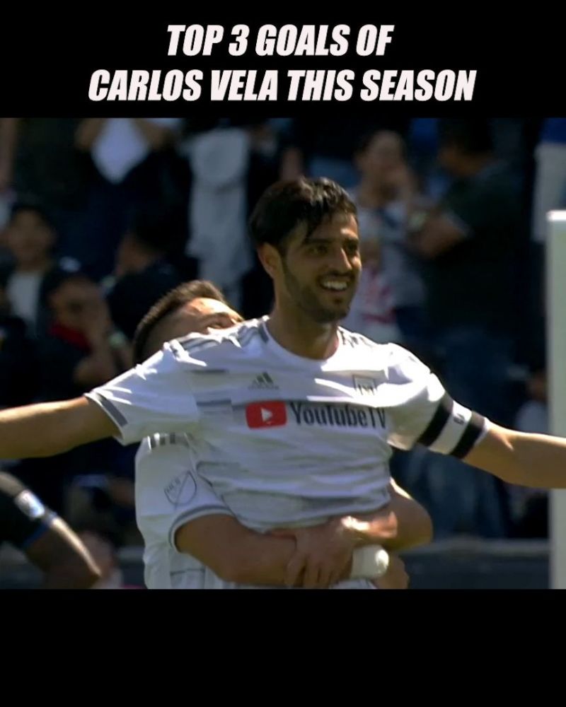 Top 3 goals of Carlos Vela this season!