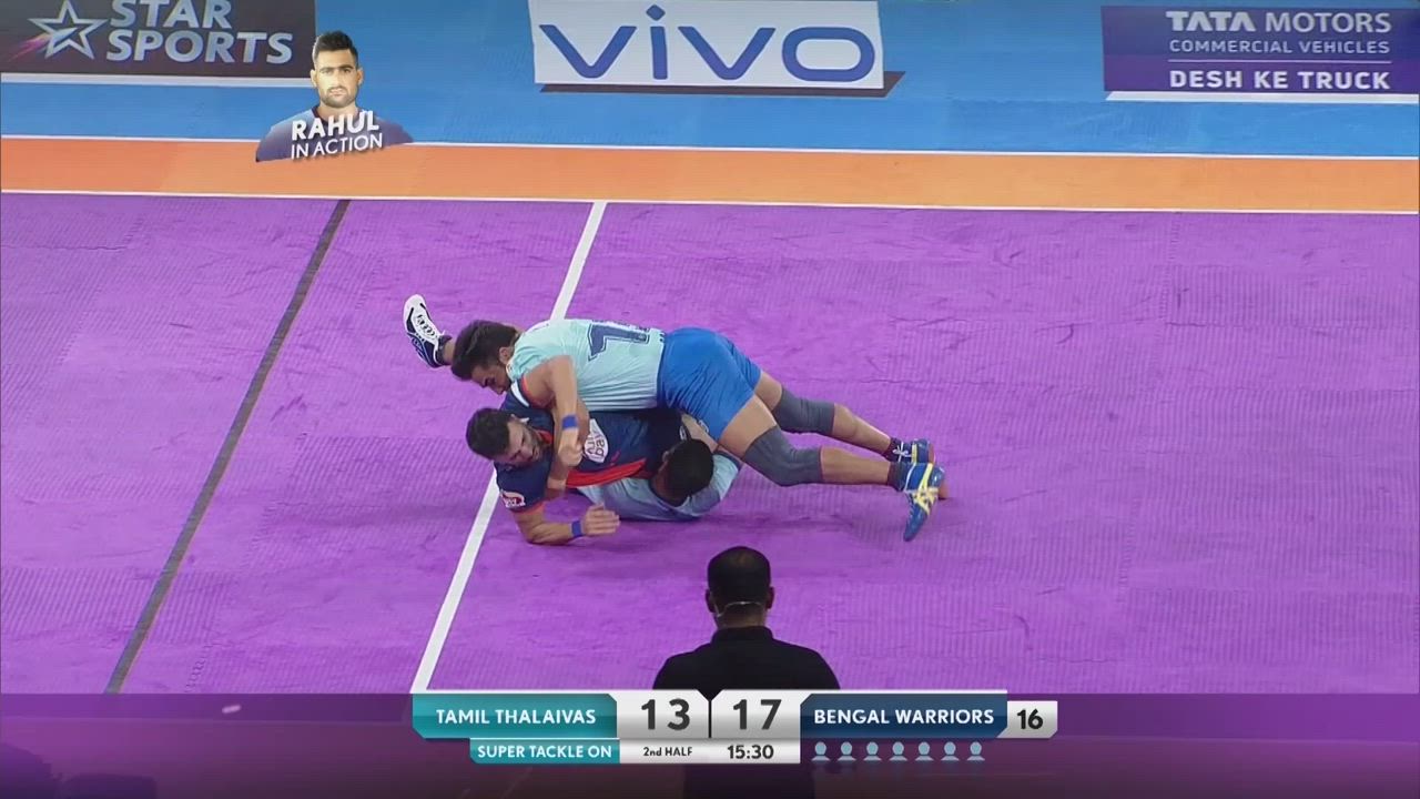 Pro Kabaddi Highlights 2019 : Tamil Thalaivas VS Bengal Warriors | 9th October