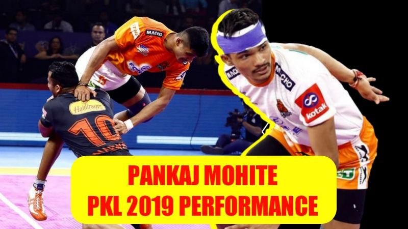 Pankaj Mohite Pro Kabaddi League 2019 Performance (Raid Points Against Each Team)