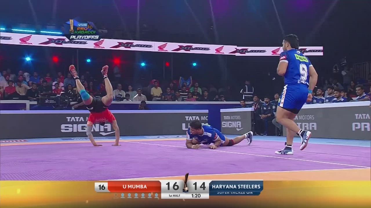 Pro Kabaddi Highlights 2019: U Mumba VS Haryana Steelers | 14 October