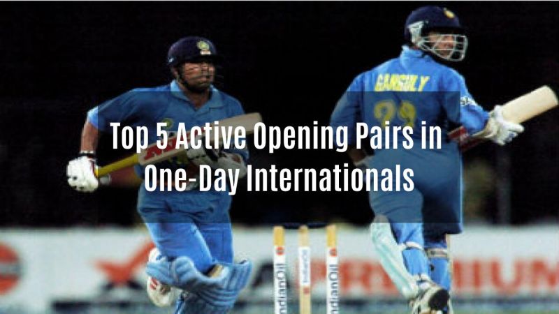 Top 5 Active Opening Pairs in One-Day Internationals