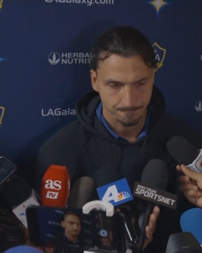 Zlatan's perfect comeback for a journalist who told him quitting the MLS would be a failure