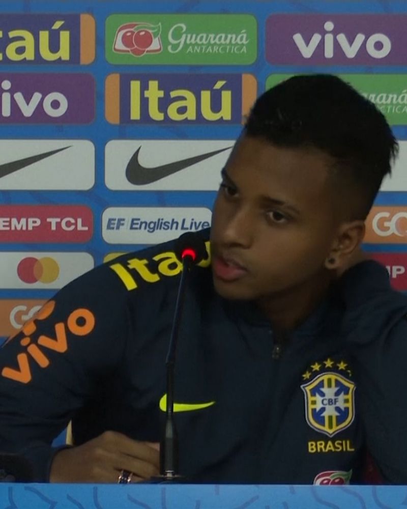 Real Madrid's Rodrygo on who's better. Messi or Neymar