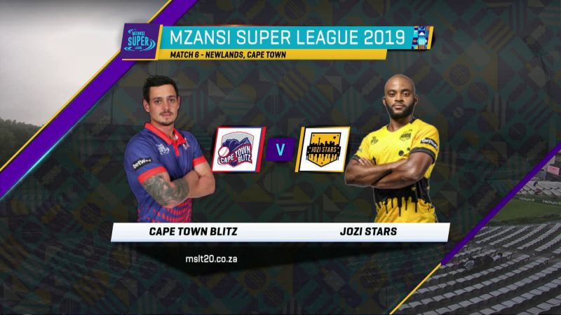 Mzansi Super League 2019: CTB vs JS | Match Highlights | de Kock, Livingstone, Nortje set up easy win for CTB