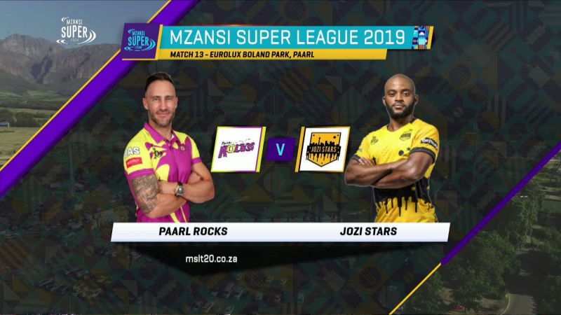 Mzansi Super League 2019: JS vs PR | Match Highlights | Rocks leave Stars defence hanging by a thread