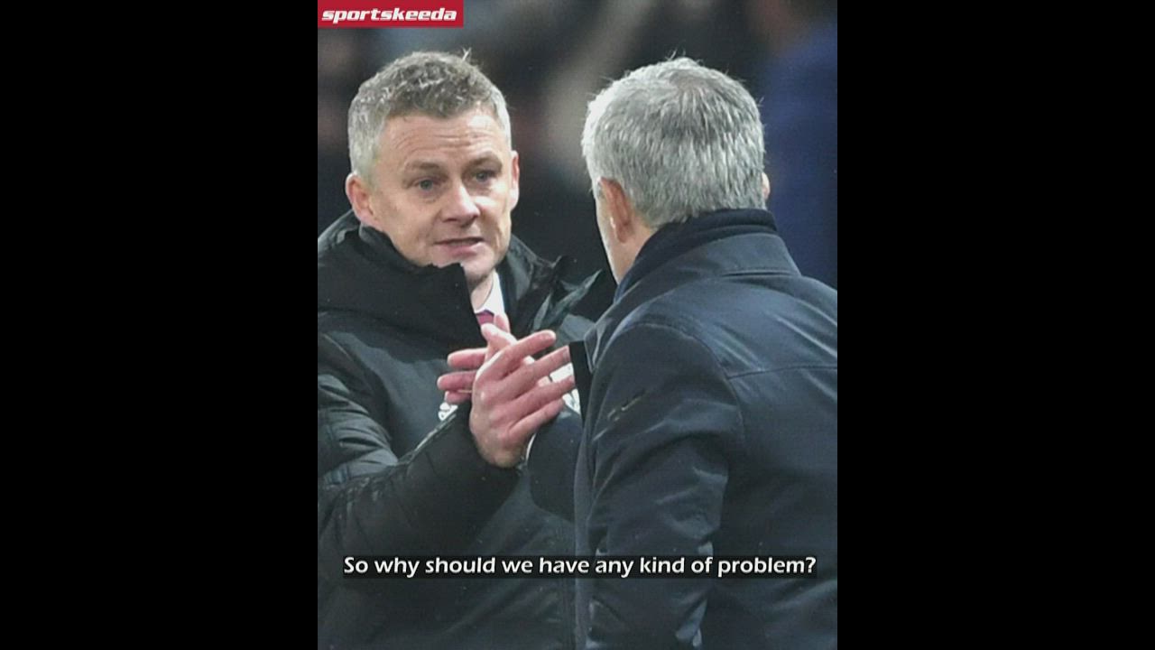 Mourinho says he has nothing against Ole, after his team lost 2-1 to United